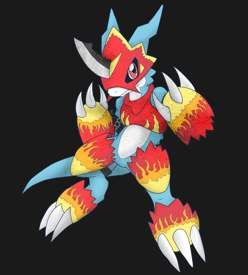 Flamedramon - AI Character on RolePlai