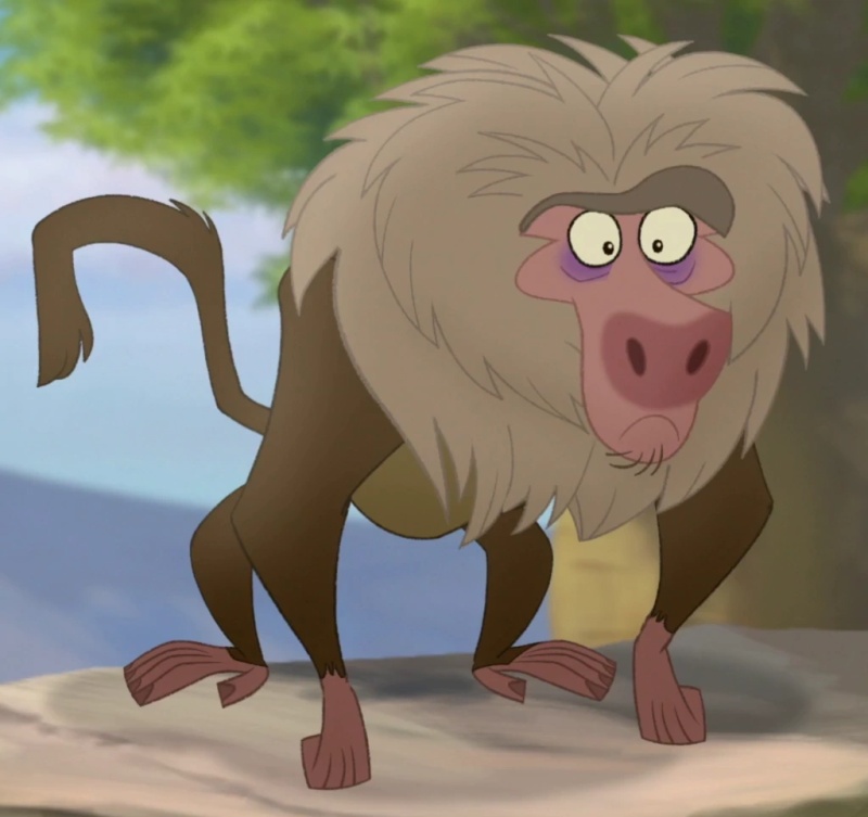 Baboon leader - AI Character on RolePlai