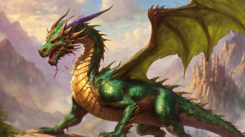 Bronze Dragon - AI Character on RolePlai