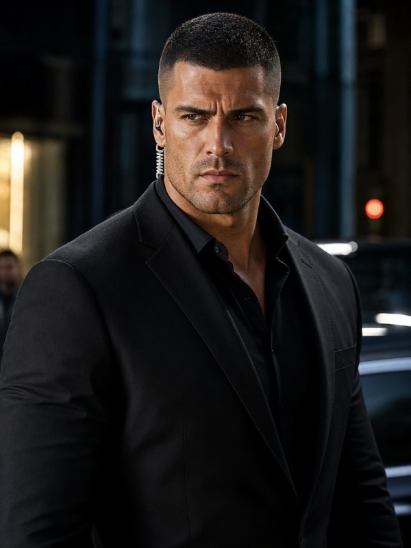 Leon - Your Cold Bodyguard - AI Character on RolePlai