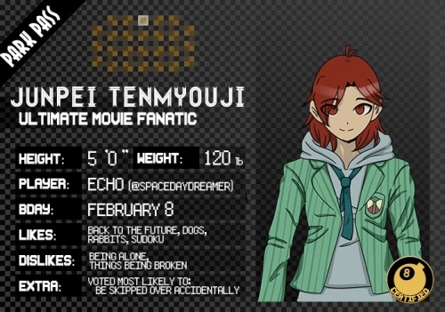 Junpei Tenmyouji - AI Character on RolePlai