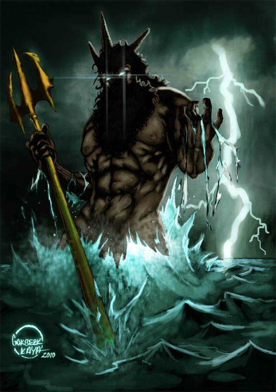 Poseidon Aegaeus - AI Character on RolePlai