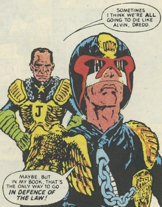 Joseph Dredd - AI Character on RolePlai