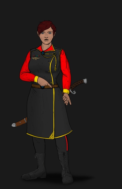 Fleet Mistress Leona Kubah - AI Character on RolePlai