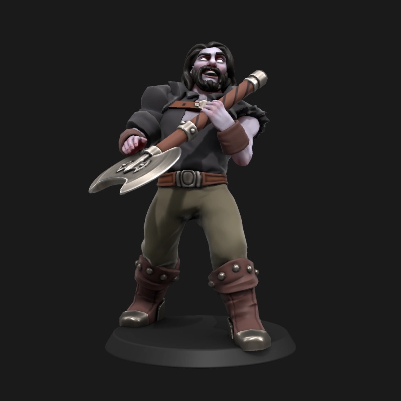 Terhak "Thundergrowl" Gerhalk. - AI Character on RolePlai