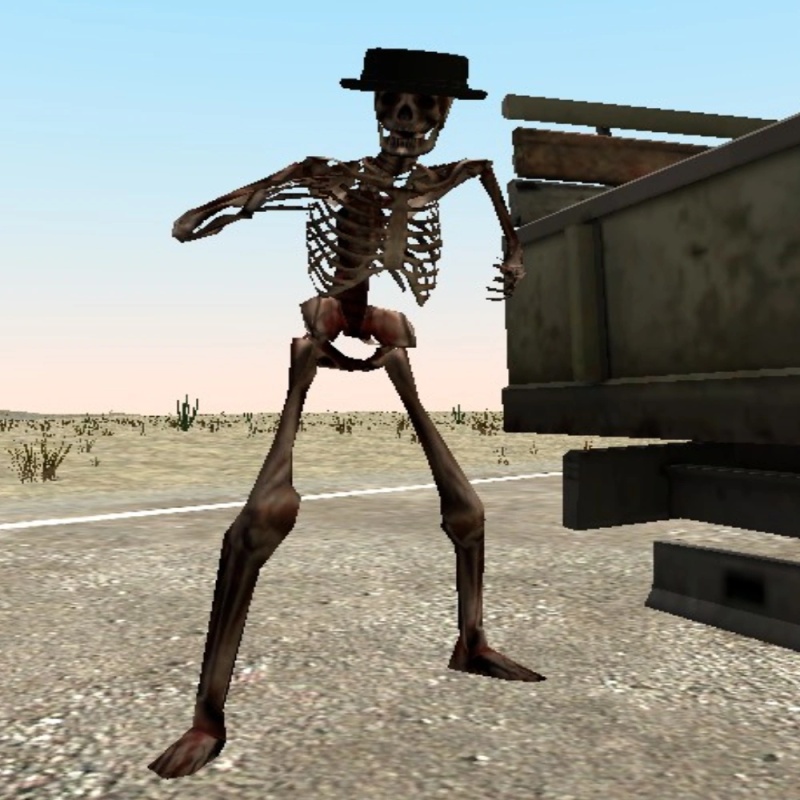 Chilean skeleton - AI Character on RolePlai