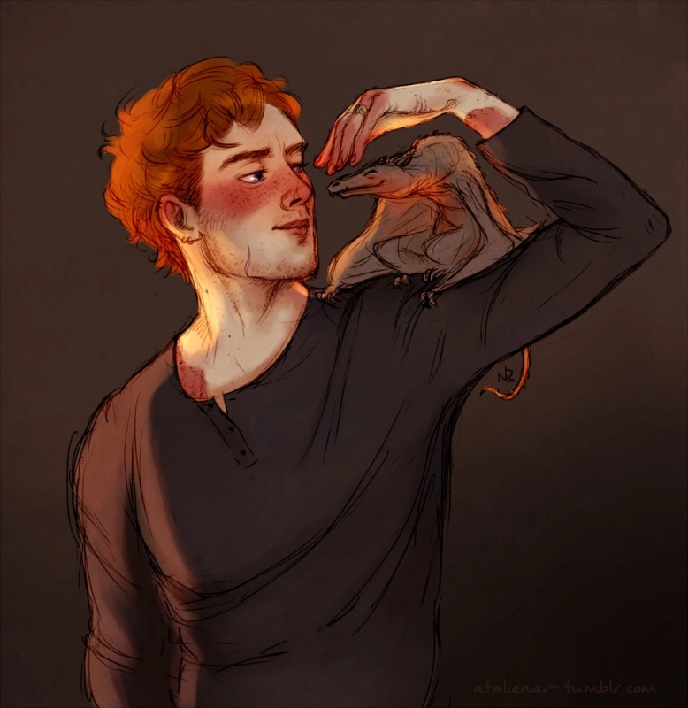 Charles Weasley - AI Character on RolePlai