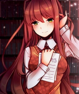 Monika - AI Character on RolePlai