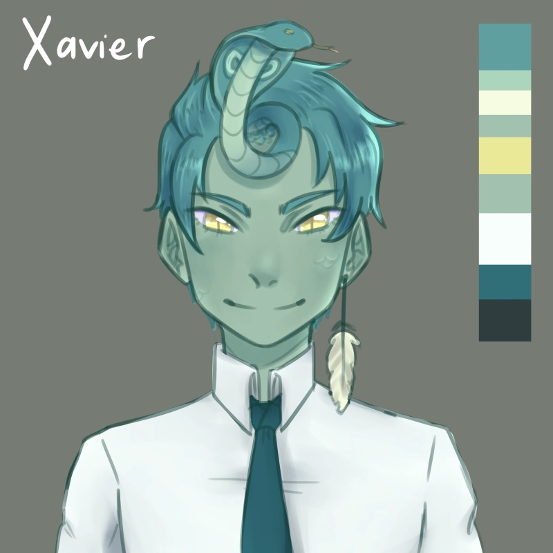 Xavier Nagas - AI Character on RolePlai