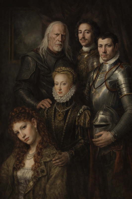 The De Grey Family - AI Character on RolePlai