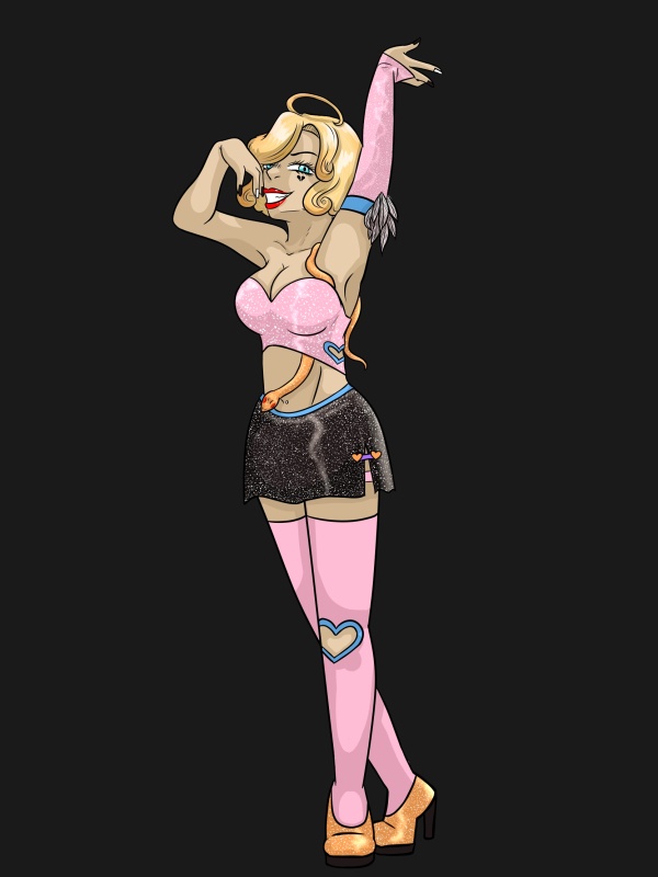 Glittering Gabrielle - AI Character on RolePlai