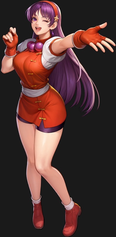 Athena Asamiya - AI Character on RolePlai