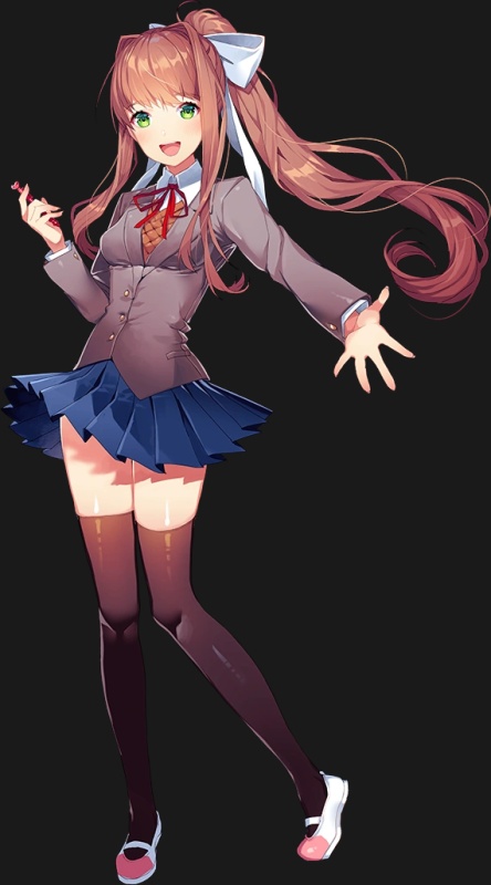 Monika - AI Character on RolePlai