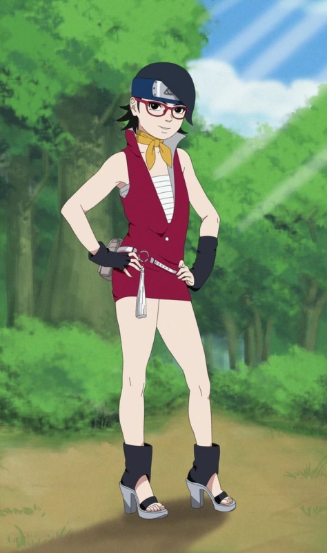Sarada Uchiha - AI Character on RolePlai