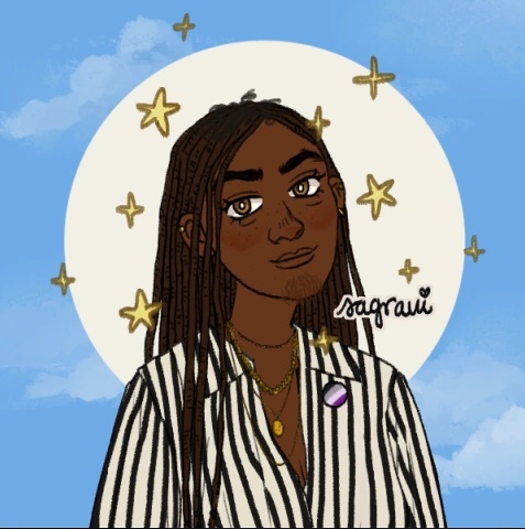 Burgundy Adisa - AI Character on RolePlai