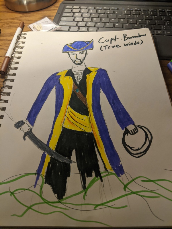 Captain Neil Barnabus - AI Character on RolePlai