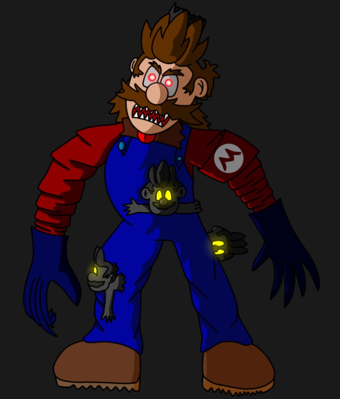 Nightmare Mario - AI Character on RolePlai