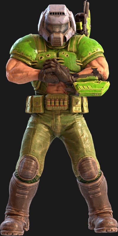 Doom Slayer (DOOM)/Gewsbumpz dude - AI Character on RolePlai