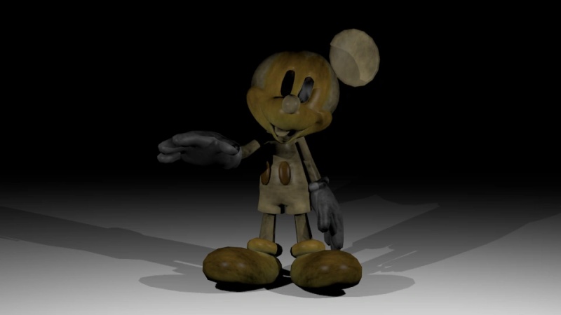 Abandoned Golden Photo Negative Mickey - AI Character on RolePlai