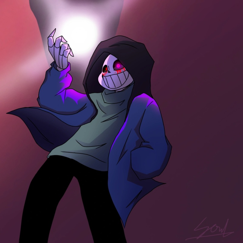 Murder God!Sans - AI Character on RolePlai