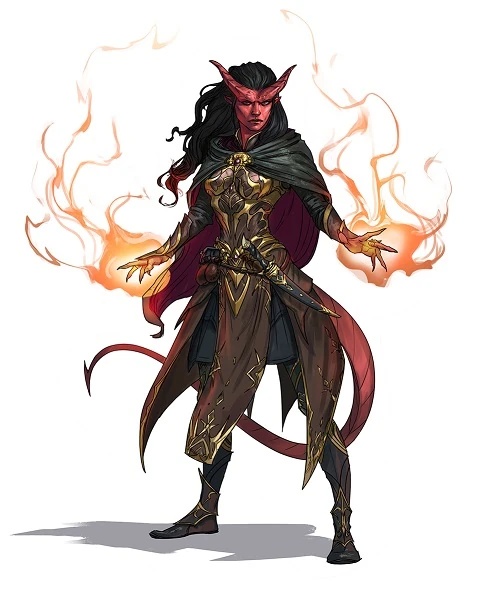 Tiefling - AI Character on RolePlai