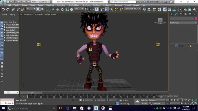 Prof. "Gilbert" Volendez - AI Character on RolePlai