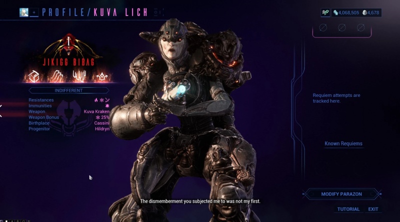 Lich System - AI Character on RolePlai