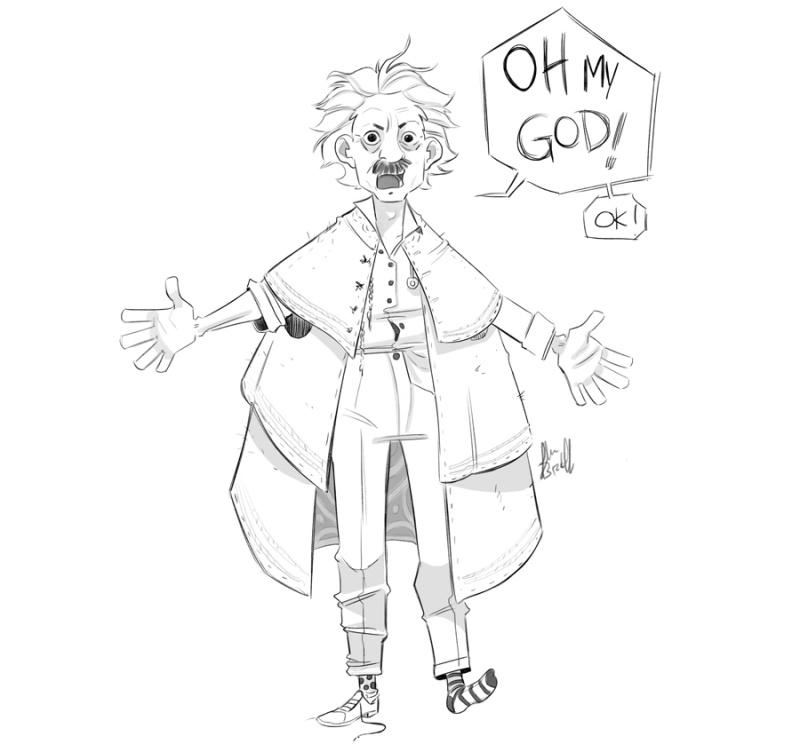 Albert Einstein - AI Character on RolePlai