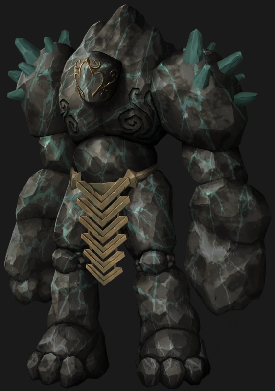 Stone Golem - AI Character on RolePlai