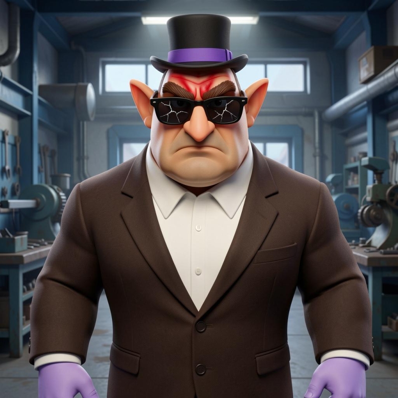 The Factory Foreman - Toontown (Toontown Online / Toontown Rewritten) - AI Character on RolePlai
