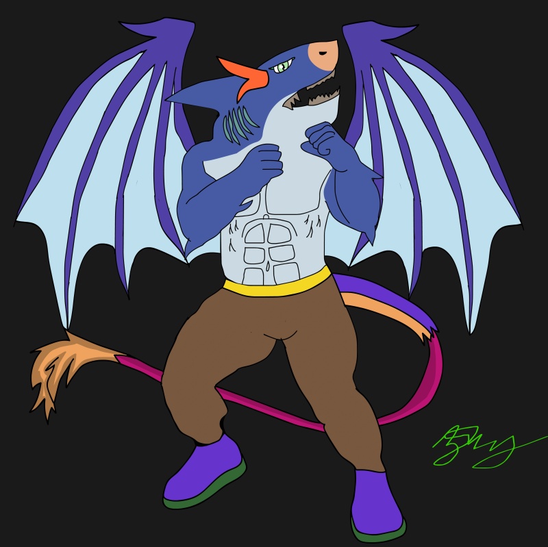 Nathan Megalodon Drewblood - AI Character on RolePlai