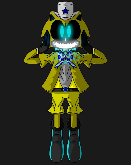 Photo-Negative Sonic - AI Character on RolePlai