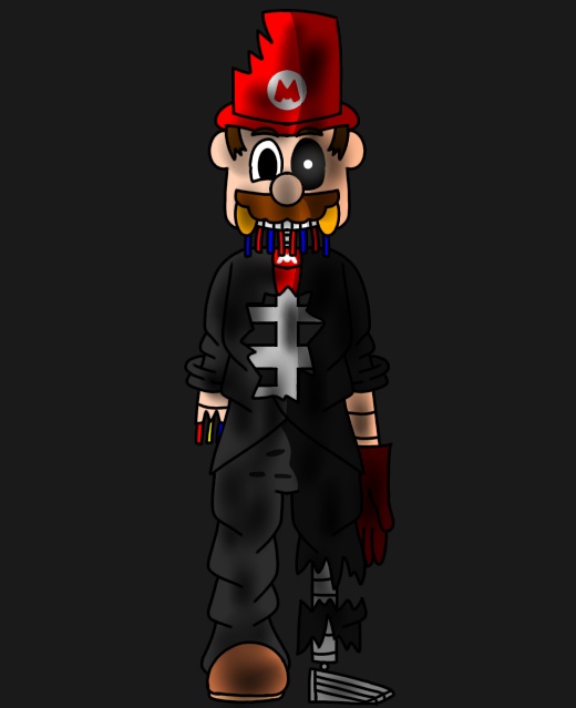 Withered Toy Mario - AI Character on RolePlai
