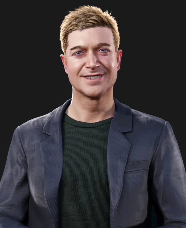Simon Krieger - AI Character on RolePlai