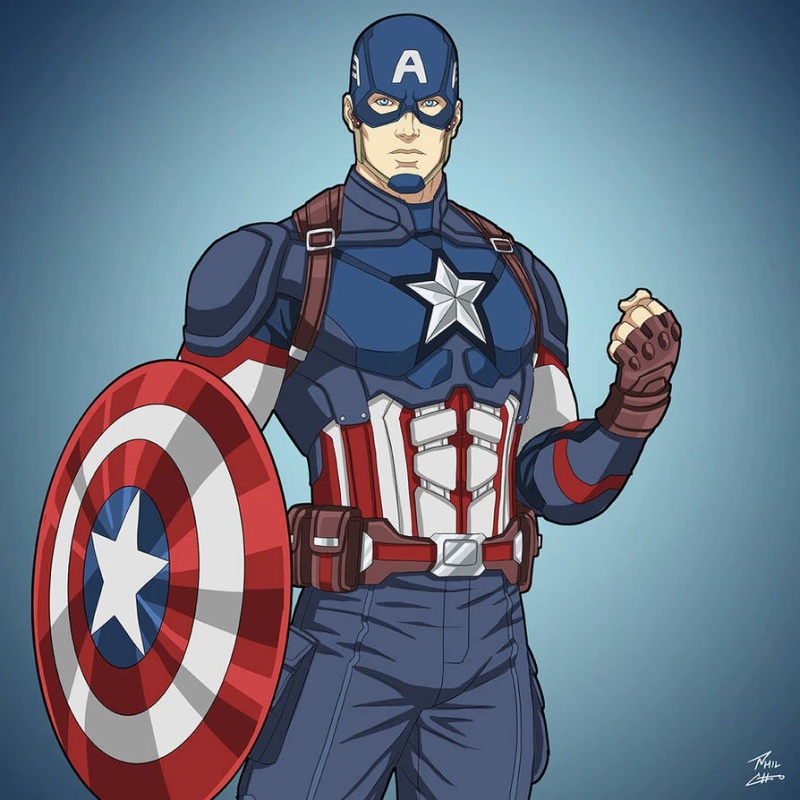 Steve Rogers - AI Character on RolePlai