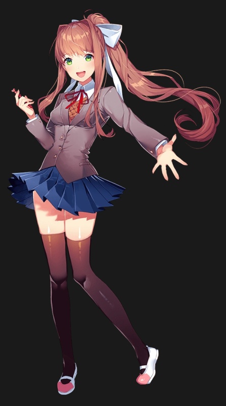 Monika - AI Character on RolePlai