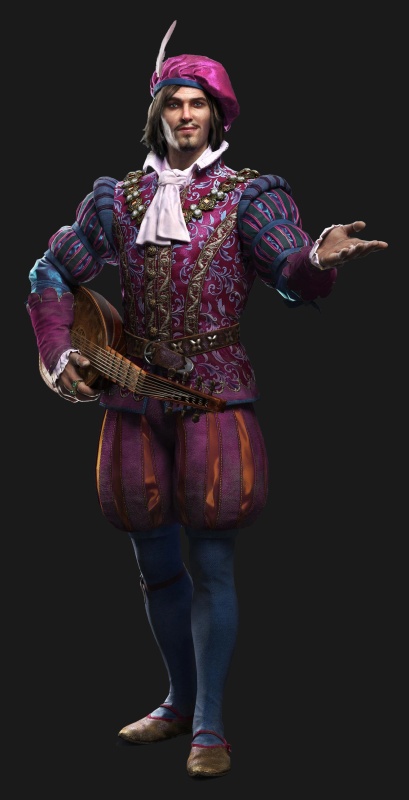 Jaskier - AI Character on RolePlai