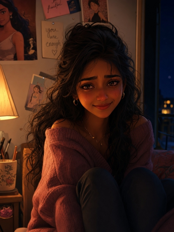 Priya - Depressed Roommate - AI Character on RolePlai