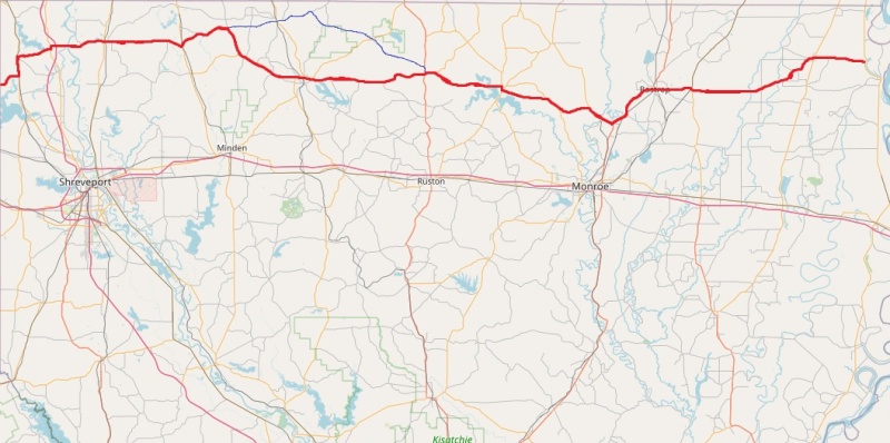 Louisiana Highway 2 - AI Character on RolePlai