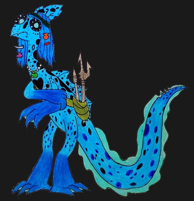 Azure the Poisonous Swamp Siren - AI Character on RolePlai