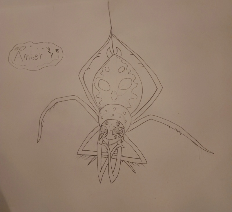 Amber the Lagonomegopid Spider - AI Character on RolePlai