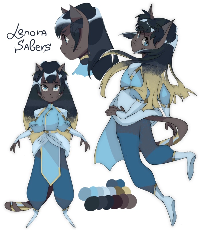 Lenora Sabers - AI Character on RolePlai