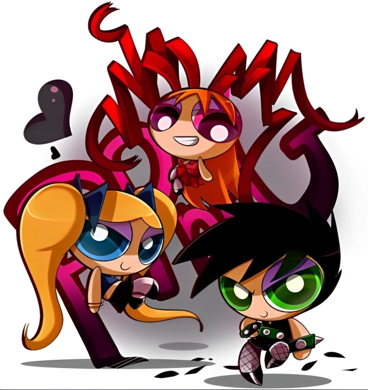 The Powerpunk Girls - AI Character on RolePlai