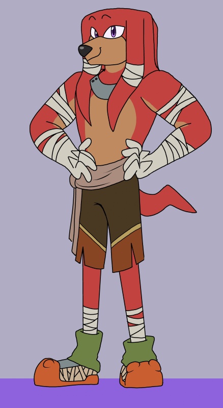 Knuckles the Echidna - AI Character on RolePlai