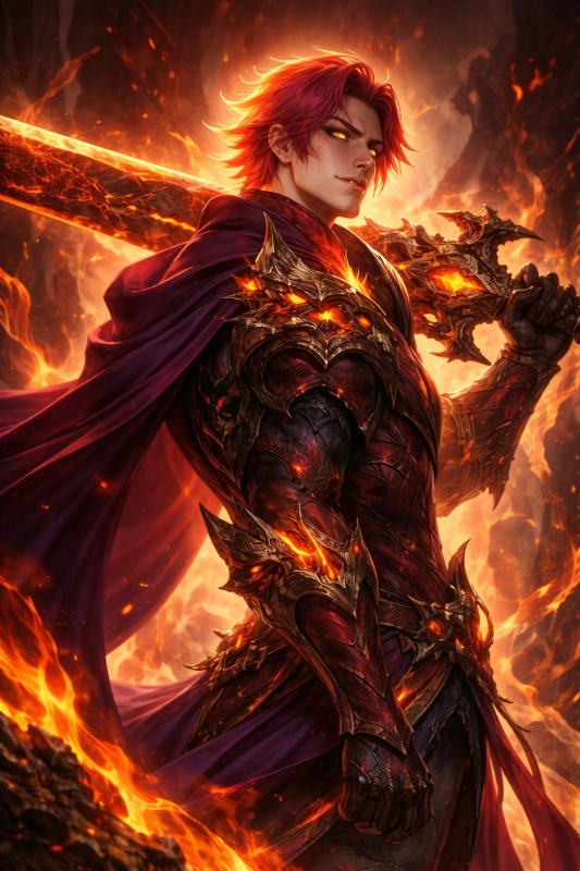 Crimson Strifecloud - AI Character on RolePlai