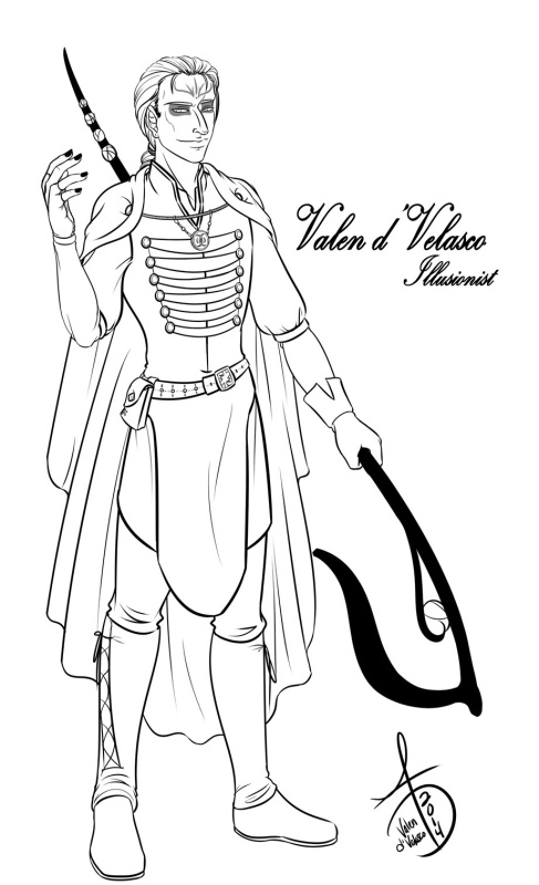 Valen d'Velasco - AI Character on RolePlai
