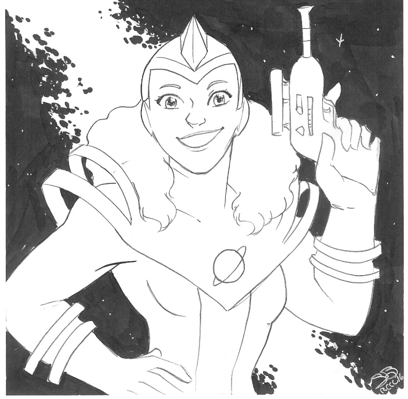 Cosmic Girl - AI Character on RolePlai