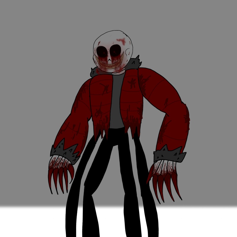 Bloody!Tale Sans - AI Character on RolePlai