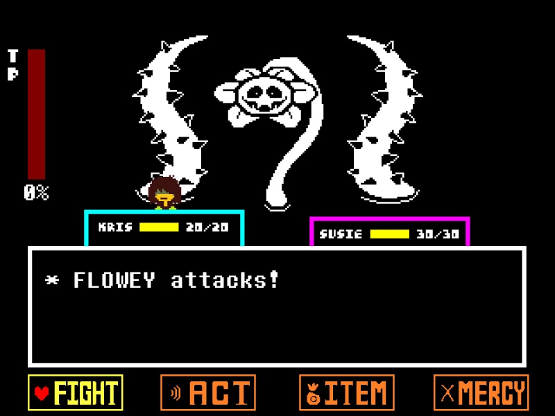 Flowey/In Battle - AI Character on RolePlai