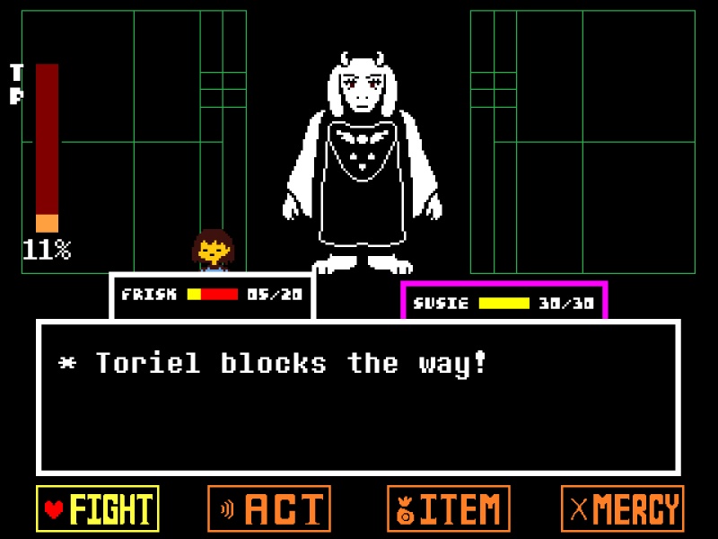 Toriel/In Battle - AI Character on RolePlai